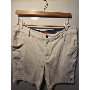 KORDO WALKSHORT by JantzenCorduroy Shorts Mens 38 Cream Y2K Skate Surf Grunge